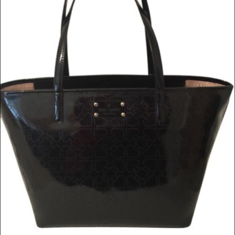 Kate Spade Black Patent Tote